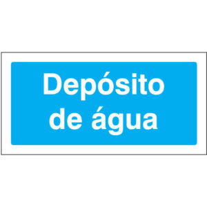 SINAL DE INFORMAÇÃO - DEPÓSITO DE ÁGUA (I0202) - Informação - Sinalização