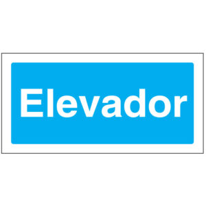 SINAL DE INFORMAÇÃO - ELEVADOR (I0212) - Informação - Sinalização