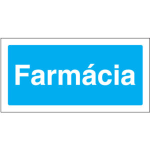 SINAL DE INFORMAÇÃO - FARMÁCIA (I0223) - Informação - Sinalização