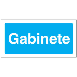 SINAL DE INFORMAÇÃO - GABINETE (I0228) - Informação - Sinalização