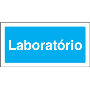 SINAL DE INFORMAÇÃO - LABORATÓRIO (I0232) - Informação - Sinalização