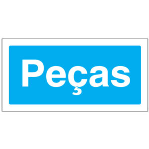 SINAL DE INFORMAÇÃO - PEÇAS (I0241) - Informação - Sinalização