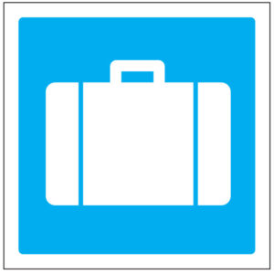 SINAL DE INFORMAÇÃO - BAGAGEM (I0441) - Informação - Sinalização