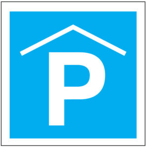 SINAL DE INFORMAÇÃO -PARQUE COBERTO (I0468) - Informação - Sinalização