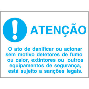 SINAL DE INFORMAÇÃO - ATENÇÃO (I0813) - Informação - Sinalização