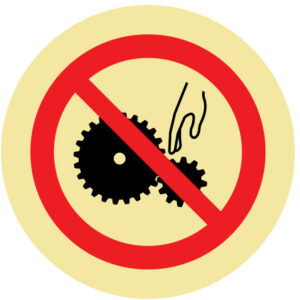 ETIQUETA - PROIBIDO A UTILIZAÇÃO DESTA MÁQUINA (O728) - Etiquetas - Sinalização