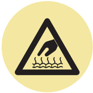 ETIQUETA - PERIGO NÃO RETIRAR DSIPOSITIVO DE PROTEÇÃO (O753) - Etiquetas - Sinalização