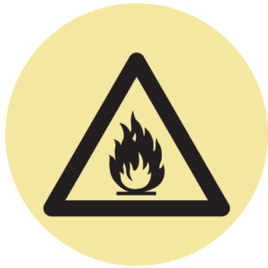 ETIQUETA - PERIGO SUPERFÍCIE QUENTE (O755) - Etiquetas - Sinalização