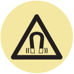 ETIQUETA - PERIGO CAMPO MAGNÉTICO (O765) - Etiquetas - Sinalização