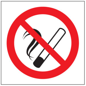 SINAL DE PROIBIÇÃO - FUMAR (P350) - Proibição - Sinalização