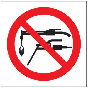 SINAL DE PROIBIÇÃO - SOLDAR (P400) - Proibição - Sinalização