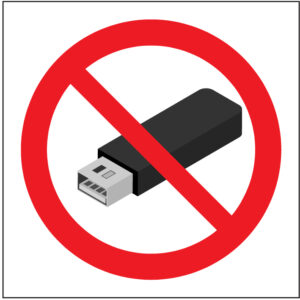 SINAL DE PROIBIÇÃO - UTILIZAR PEN (P421) - Proibição - Sinalização