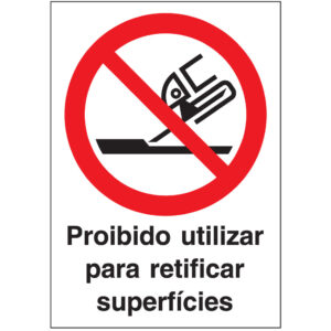 SINAL DE PROIBIÇÃO - UTILIZAR X-ATO (P628) - Proibição - Sinalização