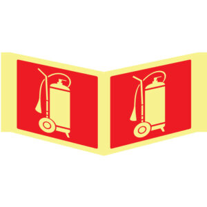 SINAL DE CONTRA INCÊNDIO - EXTINTOR MÓVEL (PA1009) - Contra Incêndio - Sinalização