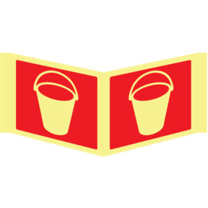 SINAL DE CONTRA INCÊNDIO - BALDE (PA1012) - Contra Incêndio - Sinalização