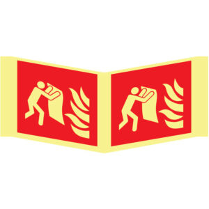 SINAL DE CONTRA INCÊNDIO - MANTA ANTI-FOGO (PA1016) - Contra Incêndio - Sinalização