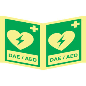 SINAL EMERGÊNCIA - DAE / AED (PA2008) - Emergência - Sinalização