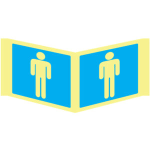 SINAL DE INFORMAÇÃO - INSTALAÇÕES SANTÁRIAS MASCULINAS (PA2061) - Informação - Sinalização