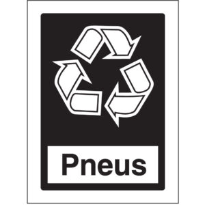 IDENTIFICAÇÃO DE RESÍDUOS - PNEUS (Q0208) - Resíduos - Sinalização