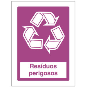 IDENTIFICAÇÃO DE RESÍDUOS - PERIGOSOS (Q0220) - Resíduos - Sinalização