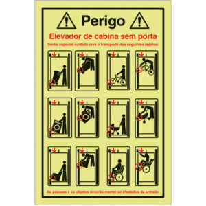 SINAL DE CONTRA INCÊNDIO -SITUAÇÕES DE PERIGO (S121) - Contra Incêndio - Sinalização