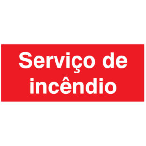 IDENTIFICAÇÃO DE TUBAGENS - SERVIÇO DE INCÊNDIO (T0129) - Sinalética - Tubagens