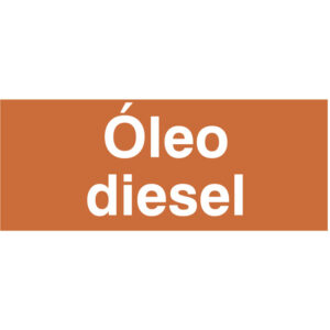 IDENTIFICAÇÃO DE TUBAGENS - ÓLEO DIESEL (T014)6 - Sinalética - Tubagens
