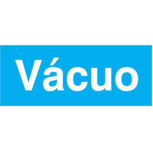 IDENTIFICAÇÃO DE TUBAGENS - VÁCUO (T0152) - Sinalética - Tubagens