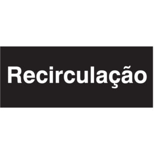 IDENTIFICAÇÃO DE TUBAGENS - RECIRCULAÇÃO (T0156) - Sinalética - Tubagens